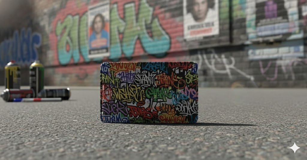 Street Spray Edition: กระเป๋าสตางค์ลายกราฟฟิตี้สุดแนว
