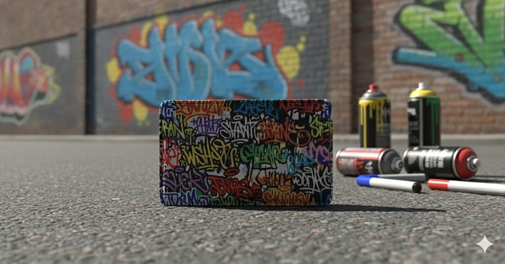 Street Spray Edition: กระเป๋าสตางค์ลายกราฟฟิตี้สุดแนว